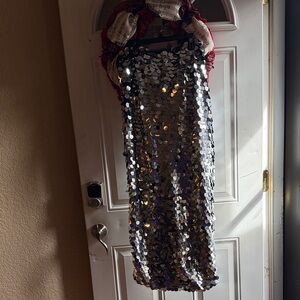 Glamorous Sequin Maxi Skirt